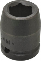 Proto - 3/4" Drive 22mm Standard Impact Socket - 6 Points, 2" OAL - Exact Tool & Supply