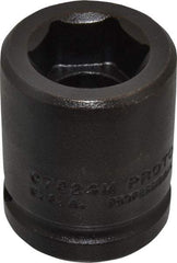 Proto - 3/4" Drive 24mm Standard Impact Socket - 6 Points, 2" OAL - Exact Tool & Supply