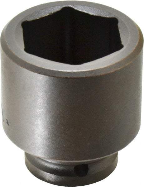 Proto - 3/4" Drive 43mm Standard Impact Socket - 6 Points, 2-3/4" OAL - Exact Tool & Supply
