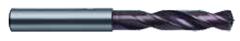 W Dia. - Carbide HP 3XD Drill-140Â° Point-Bright - Exact Tool & Supply