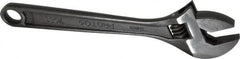 Proto - Adjustable Wrenches; Wrench Type: Adjustable ; Wrench Size (Inch): 8 ; Jaw Capacity (Inch): 1-1/8 ; Material: Steel ; Finish/Coating: Black ; ANSI Spec: B107.8m - Exact Tool & Supply