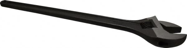 Proto - Adjustable Wrenches; Wrench Type: Adjustable ; Wrench Size (Inch): 24 ; Jaw Capacity (Inch): 2-7/16 ; Material: Steel ; Finish/Coating: Black ; ANSI Spec: B107.8m - Exact Tool & Supply