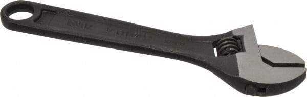 Proto - 15/16" Jaw Capacity, 6" Locking Adjustable Wrench - Steel, Black Finish - Exact Tool & Supply