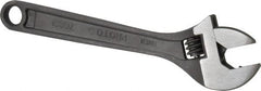 Proto - Adjustable Wrenches; Wrench Type: Adjustable ; Wrench Size (Inch): 8 ; Jaw Capacity (Inch): 1-1/8 ; Material: Steel ; Finish/Coating: Black ; ANSI Spec: B107.8m - Exact Tool & Supply