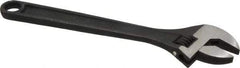 Proto - 1-5/16" Jaw Capacity, 10" Locking Adjustable Wrench - Steel, Black Finish - Exact Tool & Supply