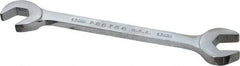 Proto - 13mm Standard Open End Wrench - 5-1/2" OAL, Double End, Chrome Finish, 15° & 60° Head Angle - Exact Tool & Supply