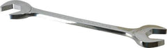 Proto - 1-1/8" Standard Open End Wrench - 11" OAL, Double End, Chrome Finish, 15° & 60° Head Angle - Exact Tool & Supply