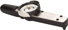 Proto - 1/4" Drive Dial Torque Wrench - 75 In/Lb Torque, 10" OAL, 1 In/Lb Graduation, Fixed Head - Exact Tool & Supply