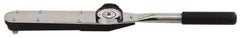 Proto - 1" Drive Dial Torque Wrench - 1,000 Ft/Lb Torque, 74-1/4" OAL, 20 Ft/Lb Graduation, Fixed Head - Exact Tool & Supply