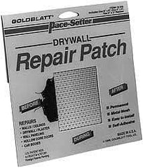 Hyde Tools - Drywall/Plaster Repair - White, 4" x 4" Coverage, Paper - Exact Tool & Supply