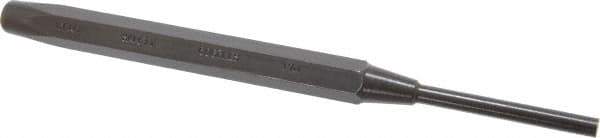 Proto - 3/16" Pin Punch - 5-7/8" OAL, Steel - Exact Tool & Supply