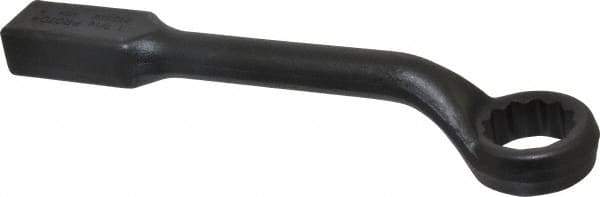 Proto - 1-7/16" 12 Point Striking Box Wrench - Single End, 2-3/16" Head Diam x 1" Head Thickness, 12" OAL, Steel - Exact Tool & Supply