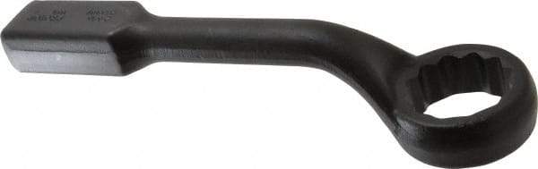 Proto - 2-3/16" 12 Point Striking Box Wrench - Single End, 3-3/8" Head Diam x 1-1/2" Head Thickness, 13-1/2" OAL, Steel - Exact Tool & Supply