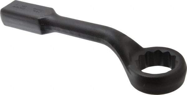 Proto - 2-5/16" 12 Point Striking Box Wrench - Single End, 3-3/8" Head Diam x 1-1/2" Head Thickness, 13-1/2" OAL, Steel - Exact Tool & Supply