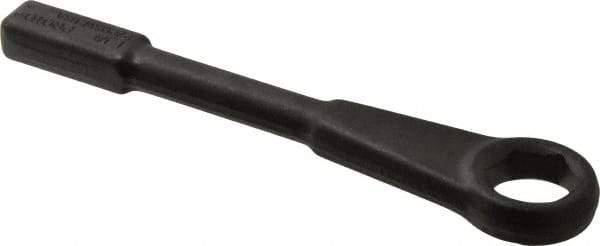 Proto - 1-1/4" 6 Point Striking Box Wrench - Single End, 2" Head Diam, 10-1/4" OAL, Steel, Black Finish - Exact Tool & Supply