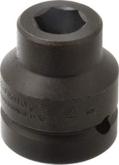 Proto - 1" Drive 3/4" Standard Impact Socket - 6 Points, 2-7/16" OAL - Exact Tool & Supply