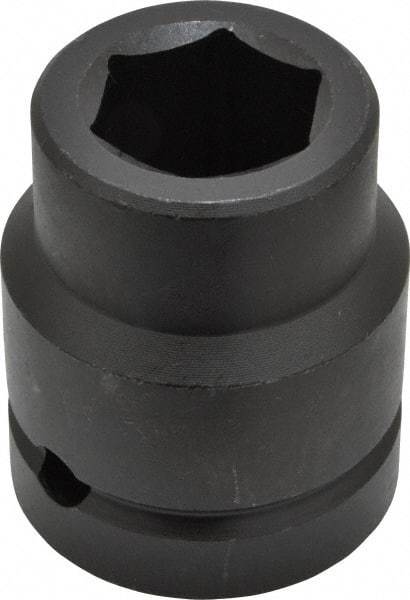 Proto - 1" Drive 1" Standard Impact Socket - 6 Points, 2-1/2" OAL - Exact Tool & Supply