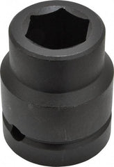 Proto - 1" Drive 1" Standard Impact Socket - 6 Points, 2-1/2" OAL - Exact Tool & Supply