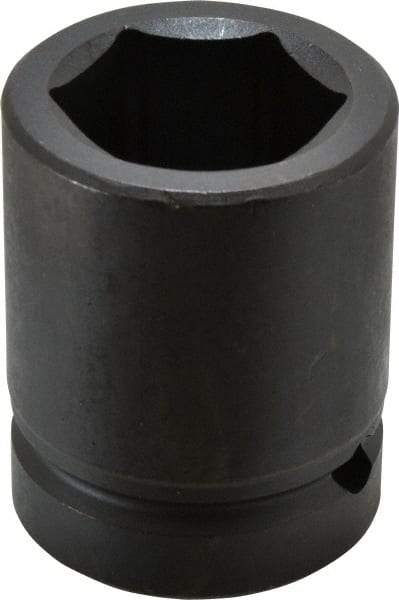 Proto - 1" Drive 1-3/8" Standard Impact Socket - 6 Points, 2-3/4" OAL - Exact Tool & Supply