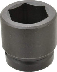 Proto - 1" Drive 1-3/4" Standard Impact Socket - 6 Points, 2-13/16" OAL - Exact Tool & Supply