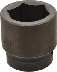 Proto - 1" Drive 1-7/8" Standard Impact Socket - 6 Points, 3" OAL - Exact Tool & Supply