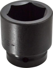 Proto - 1" Drive 1-15/16" Standard Impact Socket - 6 Points, 3" OAL - Exact Tool & Supply