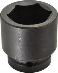 Proto - 1" Drive 2" Standard Impact Socket - 6 Points, 3" OAL - Exact Tool & Supply
