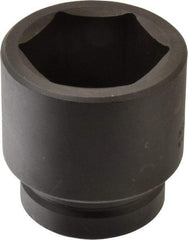 Proto - 1" Drive 2-1/16" Standard Impact Socket - 6 Points, 3-3/32" OAL - Exact Tool & Supply