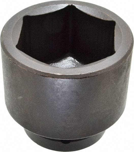 Proto - 1" Drive 2-5/8" Standard Impact Socket - 6 Points, 3-5/8" OAL - Exact Tool & Supply