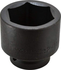 Proto - 1" Drive 2-11/16" Standard Impact Socket - 6 Points, 3-21/32" OAL - Exact Tool & Supply
