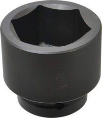 Proto - 1" Drive 65mm Standard Impact Socket - 6 Points, 3-1/2" OAL - Exact Tool & Supply