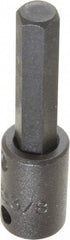 Proto - 3/8" Drive, 3/8" Impact Hex Bit Socket - 1-5/8" Bit Length, 2-23/32" OAL - Exact Tool & Supply