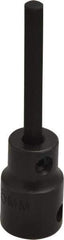 Proto - 3/8" Drive, 5mm Impact Hex Bit Socket - 2-23/32" OAL - Exact Tool & Supply