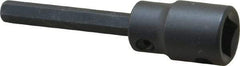 Proto - 3/8" Drive, 6mm Impact Hex Bit Socket - 2-23/32" OAL - Exact Tool & Supply