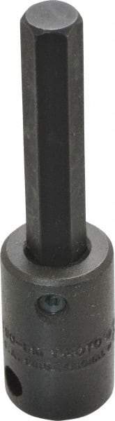 Proto - 3/8" Drive, 8mm Impact Hex Bit Socket - 2-23/32" OAL - Exact Tool & Supply