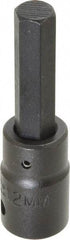 Proto - 1/2" Drive, 12mm Impact Hex Bit Socket - 3-1/4" OAL - Exact Tool & Supply