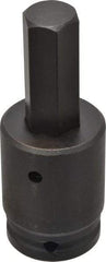 Proto - 3/4" Drive, 7/8" Impact Hex Bit Socket - 2-7/32" Bit Length, 4-3/4" OAL - Exact Tool & Supply