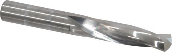 Atrax - 13/32" 135° Spiral Flute Solid Carbide Screw Machine Drill Bit - Exact Tool & Supply
