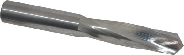 Atrax - 27/64" 135° Spiral Flute Solid Carbide Screw Machine Drill Bit - Exact Tool & Supply
