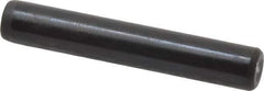 Holo-Krome - 1/4" Diam x 1-1/2" Pin Length 4000 Alloy Steel Oversized Dowel Pin - Black Luster Finish, C 47-58 & C 60 (Surface) Hardness, 1 Beveled & 1 Rounded End - Exact Tool & Supply