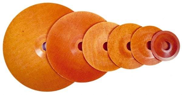Made in USA - 9" Diam Locking Nut Disc Backing Pad - Soft Density, 15,000 RPM - Exact Tool & Supply