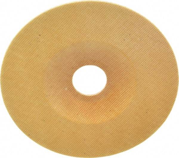 Made in USA - 4-1/2" Diam Locking Nut Disc Backing Pad - Soft Density, 20,000 RPM - Exact Tool & Supply