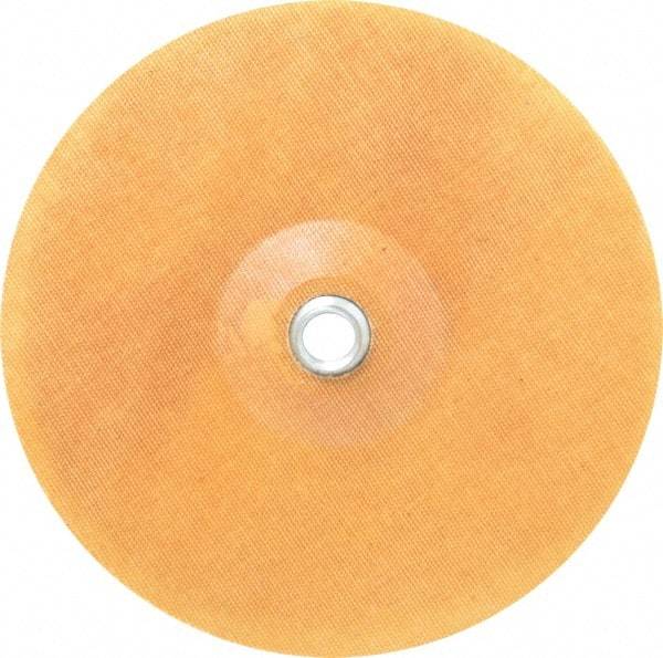 Made in USA - 7" Diam Locking Nut Disc Backing Pad - Soft Density, 15,000 RPM - Exact Tool & Supply