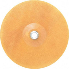 Made in USA - 7" Diam Locking Nut Disc Backing Pad - Soft Density, 15,000 RPM - Exact Tool & Supply