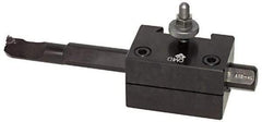 Aloris - Series DA, #141 Boring Bar Tool Post Holder - 17 to 48" Lathe Swing, 3-1/2" OAH, 1-3/4" Centerline Height - Exact Tool & Supply