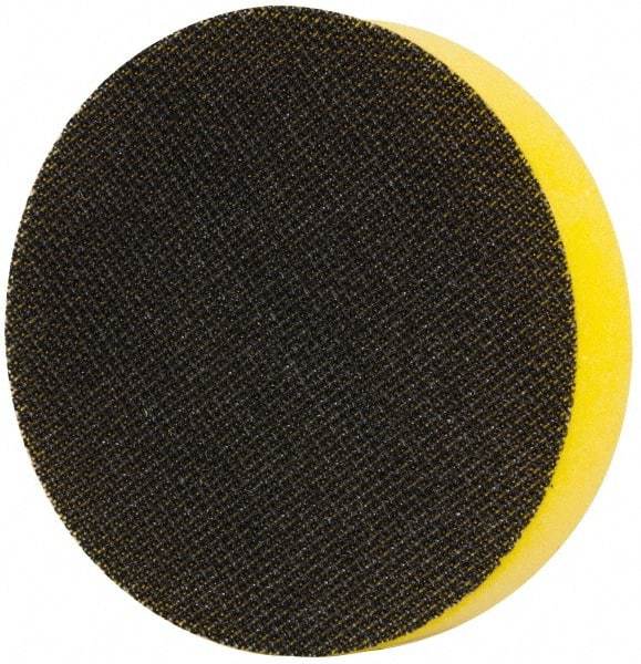 3M - 3" Diam Quick-Change Type R Disc Backing Pad - Soft Density, 6,000 RPM, Roloc Compatible - Exact Tool & Supply