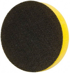 3M - 3" Diam Quick-Change Type R Disc Backing Pad - Soft Density, 6,000 RPM, Roloc Compatible - Exact Tool & Supply