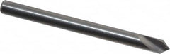 Atrax - 1/8" Head Diam, 1/8" Shank Diam, 1 Flute 82° Solid Carbide Countersink - Exact Tool & Supply