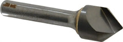 Atrax - 3/4" Head Diam, 3/8" Shank Diam, 1 Flute 82° Solid Carbide Countersink - Exact Tool & Supply