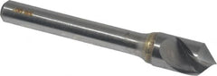 Atrax - 3/8" Head Diam, 1/4" Shank Diam, 1 Flute 90° Solid Carbide Countersink - Exact Tool & Supply